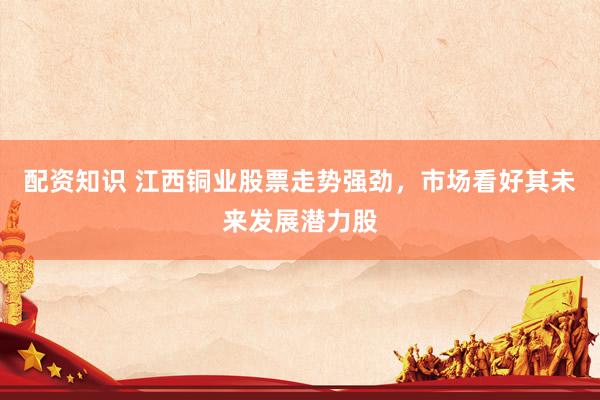 配资知识 江西铜业股票走势强劲，市场看好其未来发展潜力股